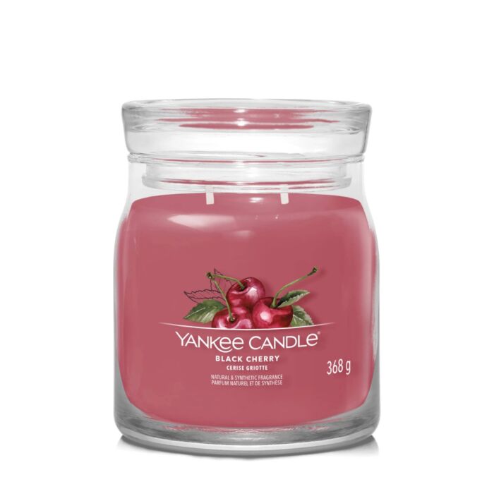 Yankee Candle Black Cherry Signature Medium Jar